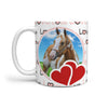 American Paint Horse Love Print 360 White Mug