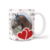 Arabian Horse Print 360 White Mug