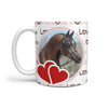 Arabian Horse Print 360 White Mug