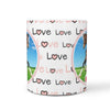 Thoroughbred Horse Print 360 White Mug