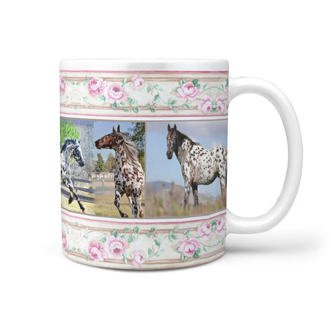 Appaloosa Horse Print 360 White Mug