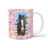 Clydesdale horse Print 360 White Mug