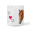 Morgan horse Print 360 White Mug