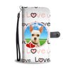 Customized (#4255PAW) Special Print Mobile Wallet Case