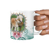 Haflinger Horse Print 360 White Mug