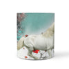Icelandic Horse Print 360 White Mug