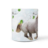 Breton Horse Print 360 White Mug