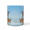 Cute California Spangled Cat Print 360 Mug