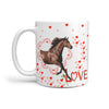 Rocky Mountain Horse Print 360 White Mug