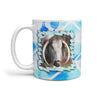 English Longhorn Cattle (Cow) Print 360 White Mug