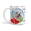 Cute Maltese Print 360 White Mug