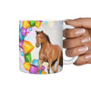 Missouri Fox Trotter Horse Print 360 White Mug