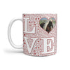 Black Forest Horse Print 360 White Mug