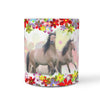 Kiger mustang Horse Print 360 White Mug