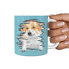 Pembroke Welsh Corgi Art Print 360 Mug