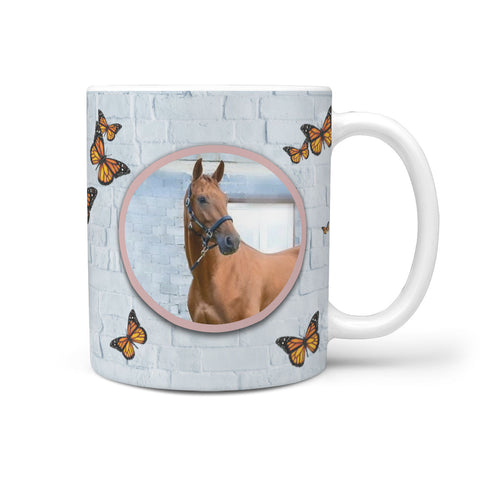 Budyonny Horse Print 360 White Mug