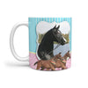 Belgian Warmblood Horse Print 360 White Mug