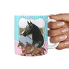 Belgian Warmblood Horse Print 360 White Mug