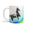 National Show Horse Print 360 White Mug