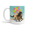 Mongolian Horse Print 360 White Mug