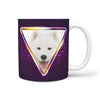 Lovely Samoyed Dog Print 360 Mug
