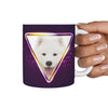 Lovely Samoyed Dog Print 360 Mug