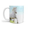 Azteca Horse Print 360 White Mug