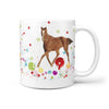 Quarab Horse Print 360 White Mug