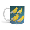 Domestic Canary Bird Print 360 Mug