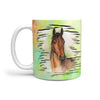 Thoroughbred Horse Art Print 360 Mug