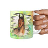 Thoroughbred Horse Art Print 360 Mug