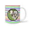 Normande Cattle (Cow) Print 360 White Mug