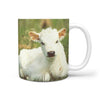 Chillingham cattle (Cow) Print 360 White Mug