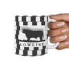 Australian Lowline Cattle (Cow) Print 360 White Mug