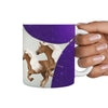 Haflinger Horse Art Print 360 Mug