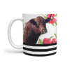 Dairy Shorthorn Cattle (Cow) Print 360 White Mug