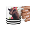 Dairy Shorthorn Cattle (Cow) Print 360 White Mug