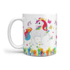 Amazing Unicorn Art Print 360 White Mug