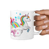 Magical Unicorn Print 360 White Mug