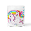 Magical Unicorn Print 360 White Mug