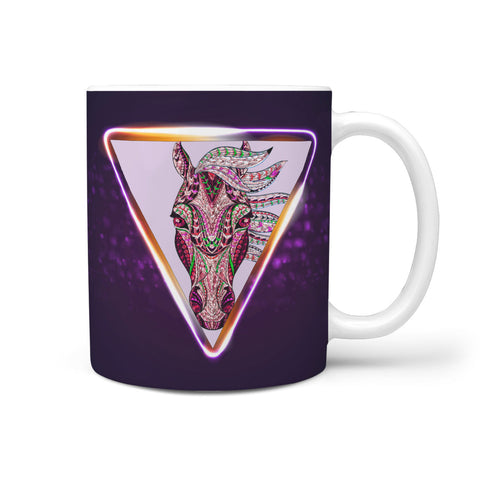 Horse Designer Art Print 360 Mug