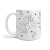 Unicorn Clip art Print 360 White Mug