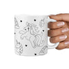 Unicorn Clip art Print 360 White Mug