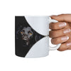 Black Labrador On Black Print 360 Mug