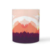 Morning Unicorn Print 360 White Mug