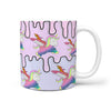 Happy Unicorn Print 360 White Mug