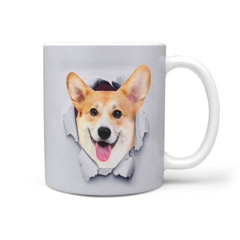 Lovely Pembroke Welsh Corgi Print 360 Mug