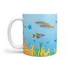 Danios Fish Print 360 White Mug
