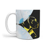 Vizsla Dog Golden Art Print 360 Mug