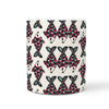 Fish Patterns Print 360 White Mug